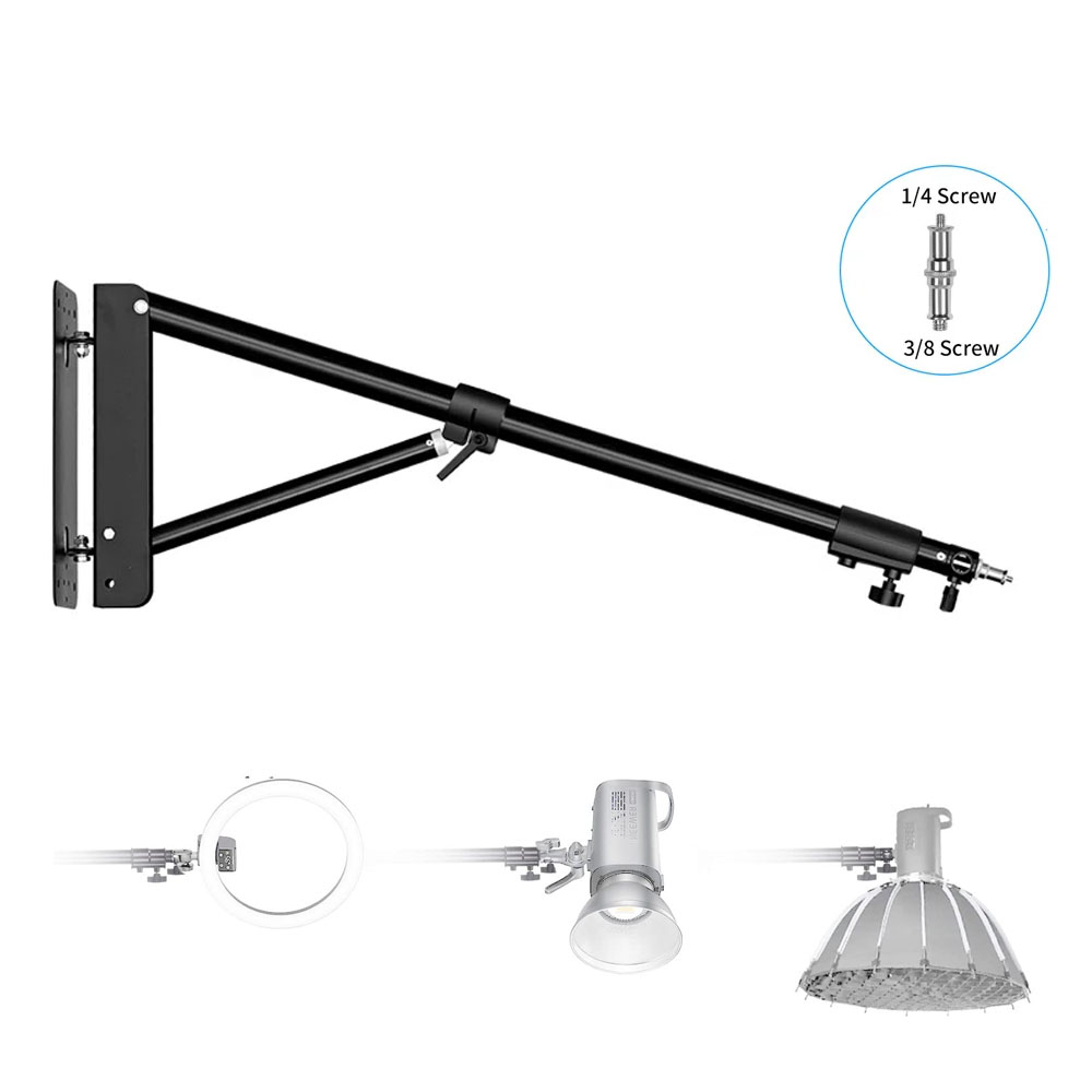 Photography Lighting With Umbrella - 100/135/170 cm Wandmontage Driehoek Boom Arm