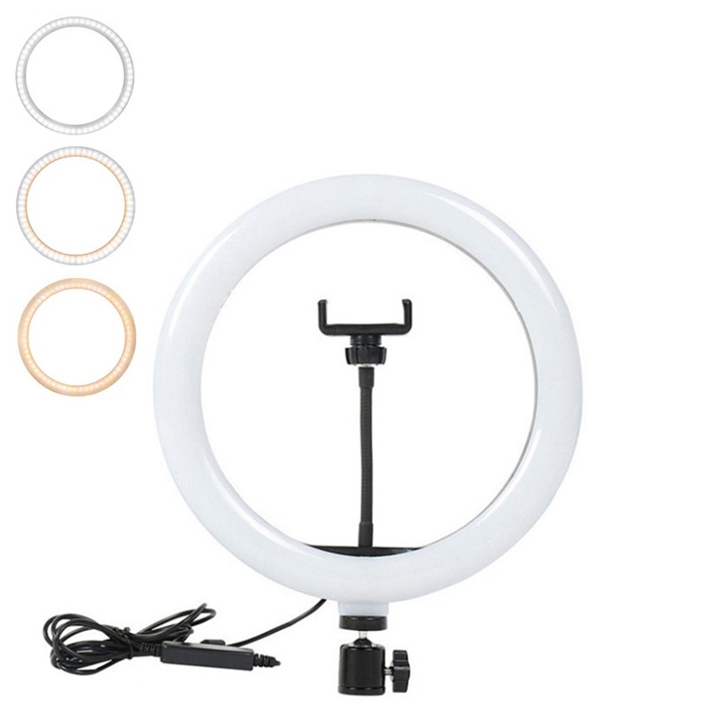 Photography Lighting Continuous - Video Light 16/26/33cm Selfie Ring LED-lamp