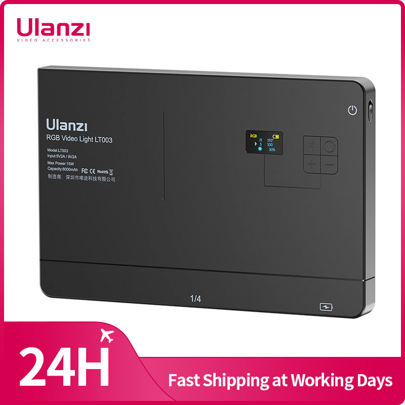 Photography Lighting With Umbrella - Ulanzi lt003 15w rgb video licht