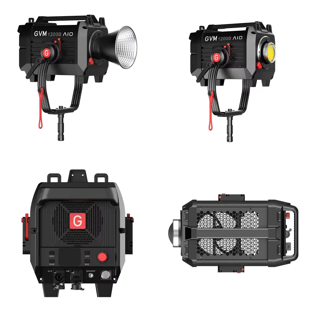 Lighting In Photography - GVM SD1200B AIO 1200W Fotografie COB