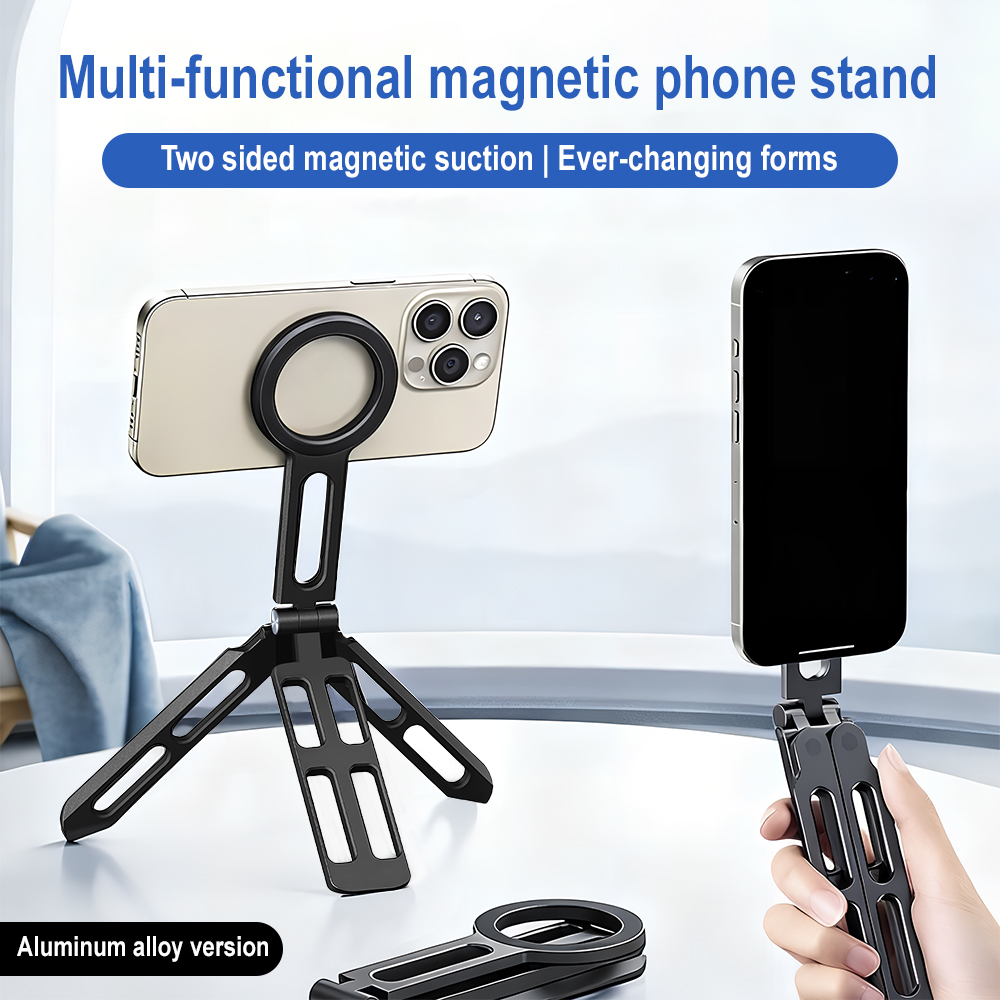 Lighting In Photography - Magnetische telefoonhouder Vierassige 360° ° Draaibare