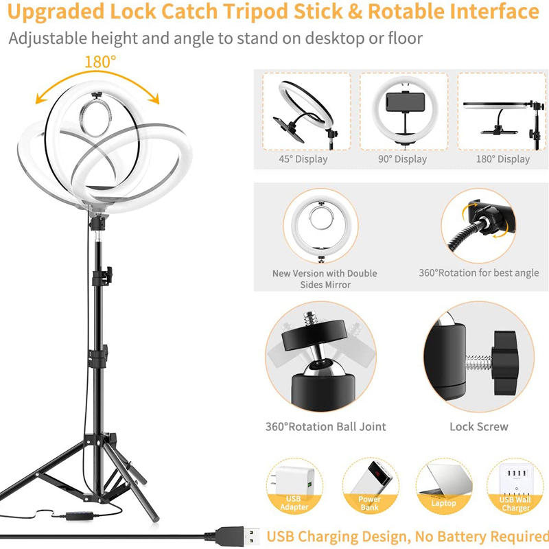 16/26/33cm Selfie Ring Licht F - Photography Lighting Continuous recensie en prijs