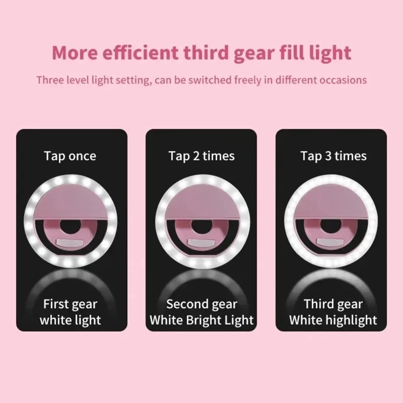 1-4 stuks LED Selfie Ring Fill - Photography Lighting Ring recensie en prijs