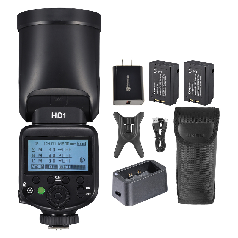 JINBEI HD-1 Ronde kop HSS Spee - Lighting In Photography recensie en prijs