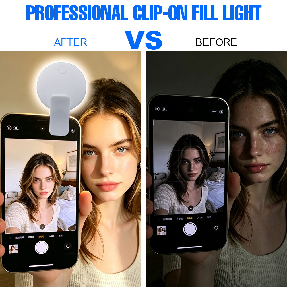 Draagbaar Clip-on Selfie-Vulli - Photography Lighting Ring recensie en prijs