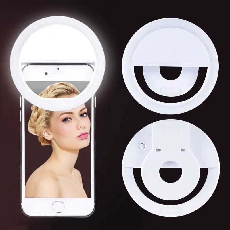 Usb Oplaadbare Led Selfie Ring - Photography Lighting Ring recensie en prijs