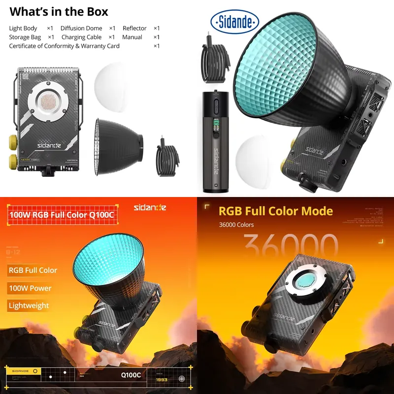 Merk Sidande Q100C Q100Lite Op - Lighting In Photography recensie en prijs
