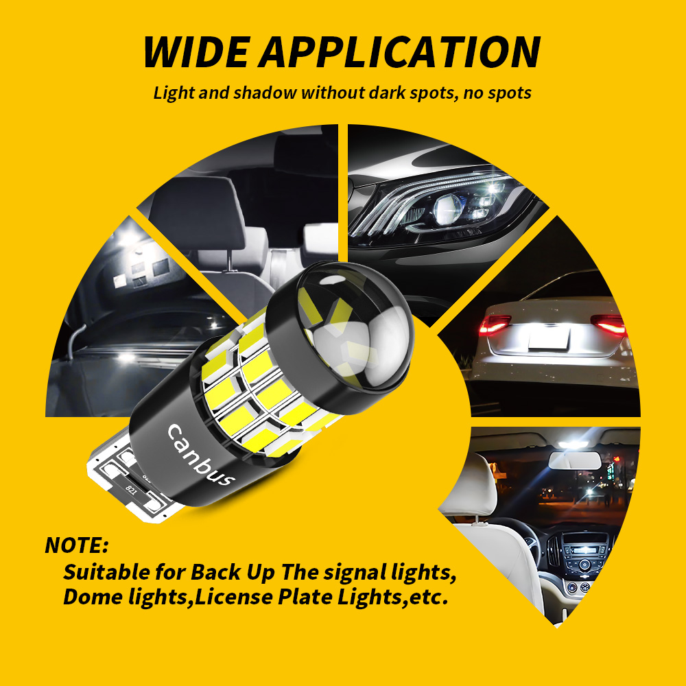 DXZ 2PCS W5W T10 Led-lampen Le - Interior Photography Lighting recensie en prijs