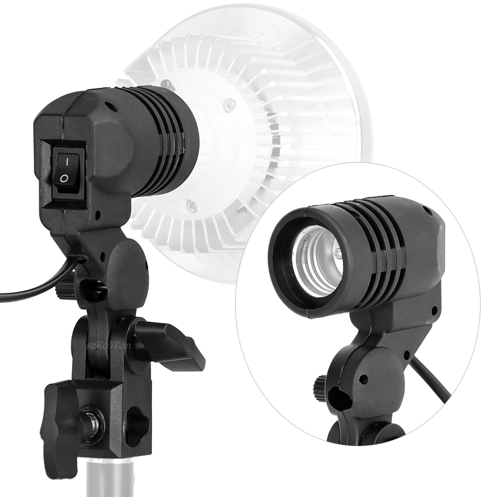 Enkele kop lamphouder E27-fitt - Photography Lighting With Umbrella recensie en prijs