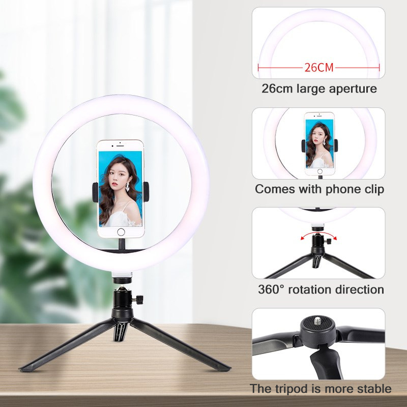 26 cm 10 inch Led Ring Selfie  - Photography Lighting Ring recensie en prijs