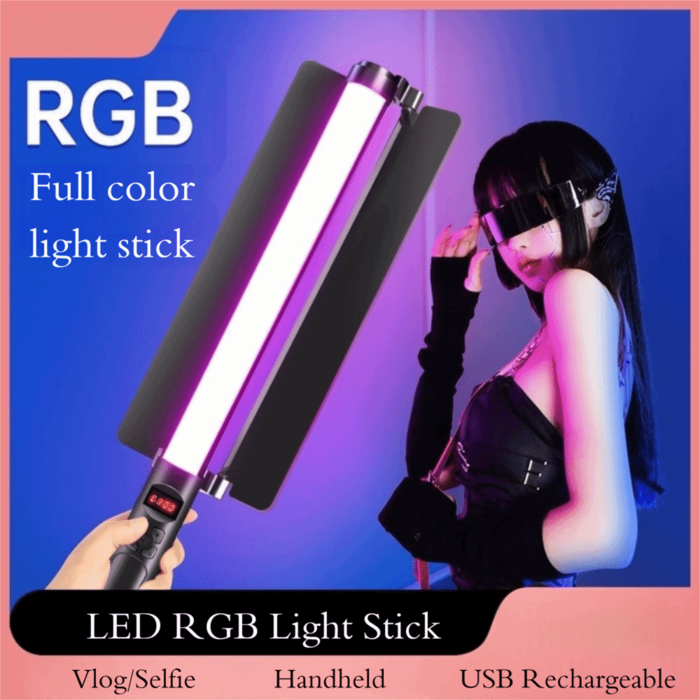 Handheld LED RGB Light Stick K - Photography Lighting Studio recensie en prijs