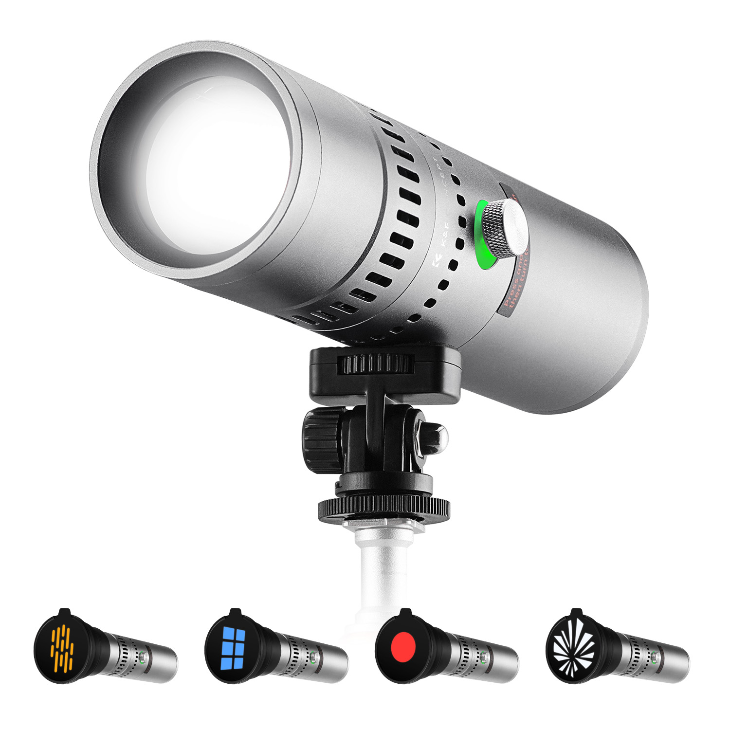 K&F CONCEPT SP25C RGB LED-vide - Photography Lighting With Umbrella recensie en prijs