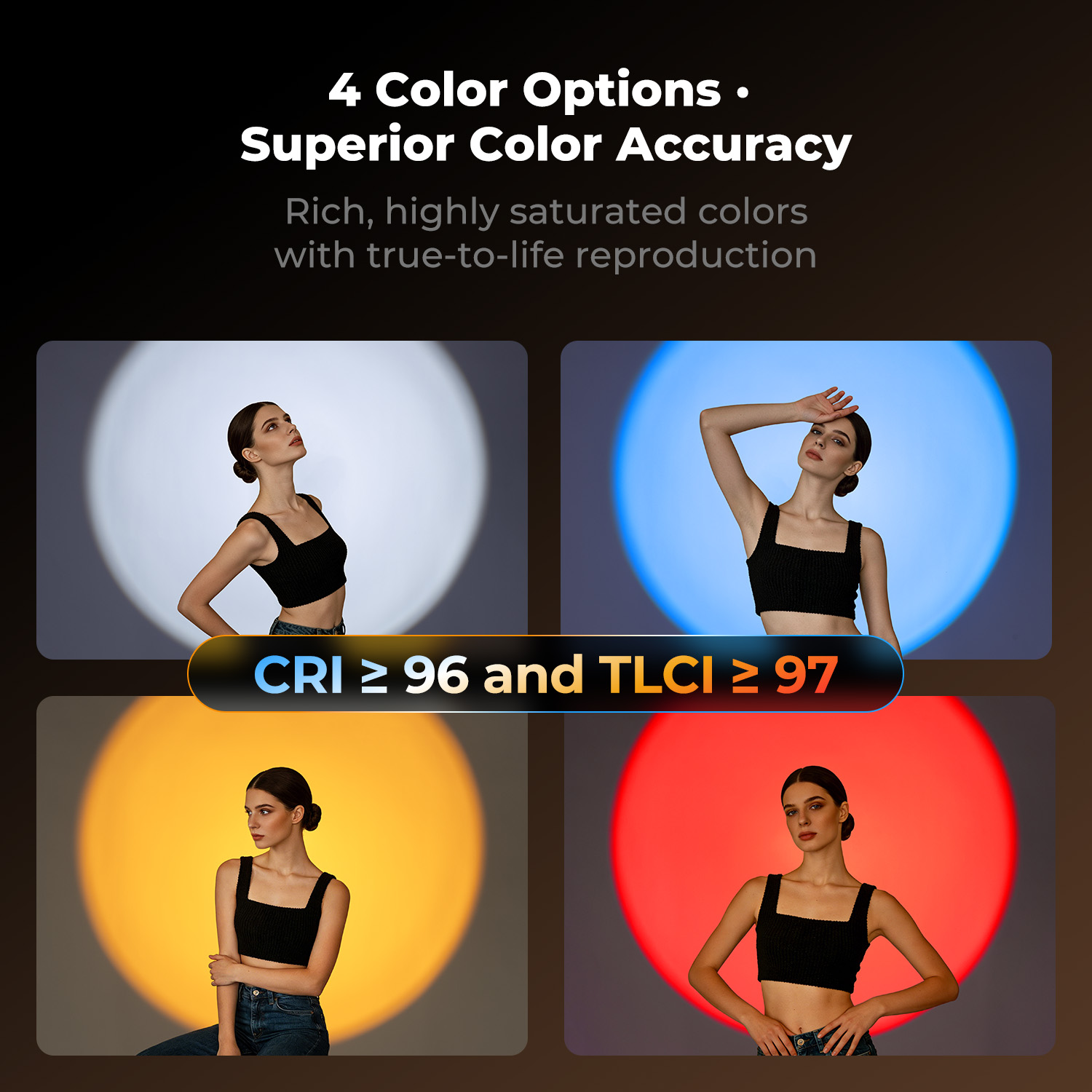 K&F CONCEPT SP25C RGB LED-vide - Photography Lighting With Umbrella recensie en prijs