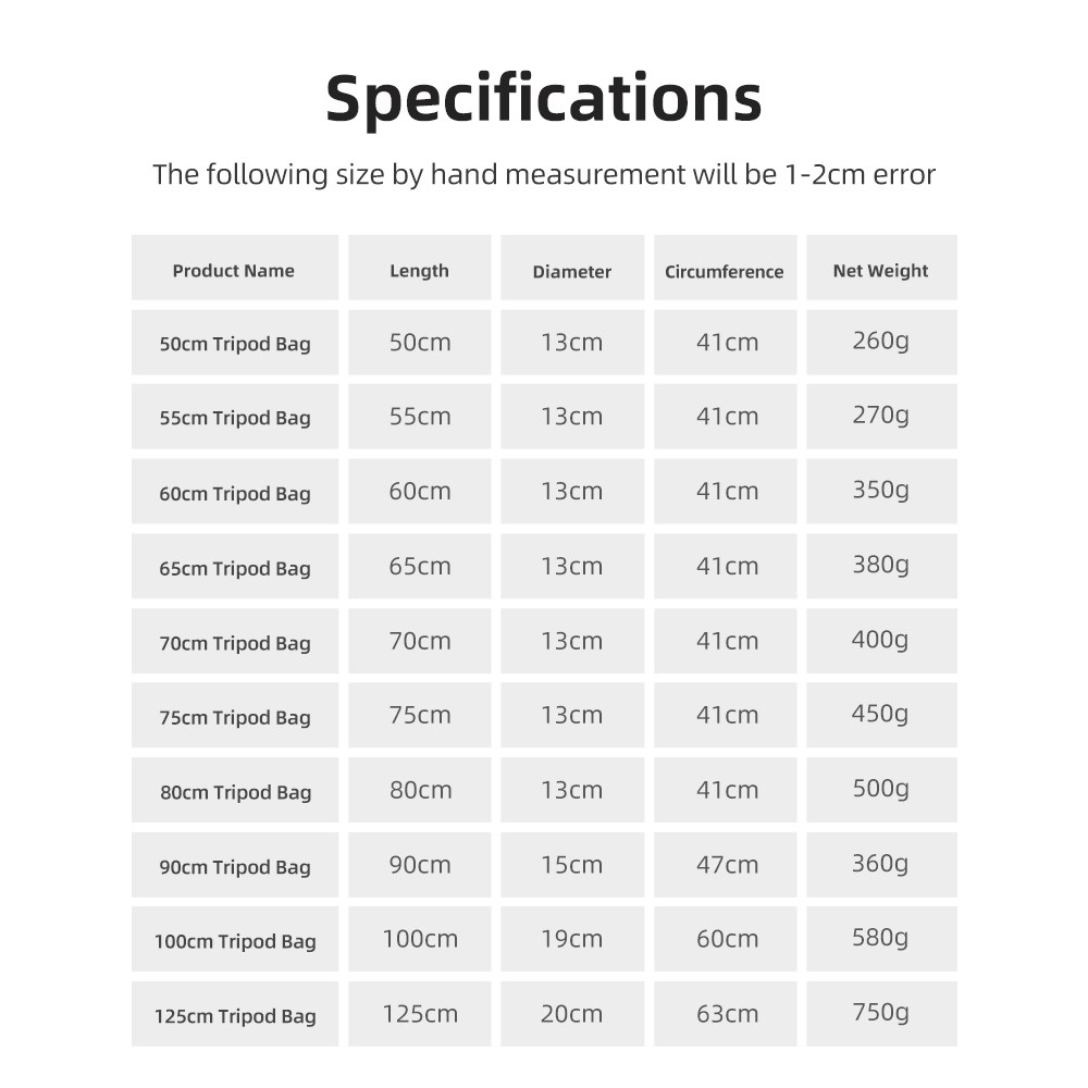 55/60/65/70/75/80/100/125cm Ge - Photography Lighting Equipment recensie en prijs