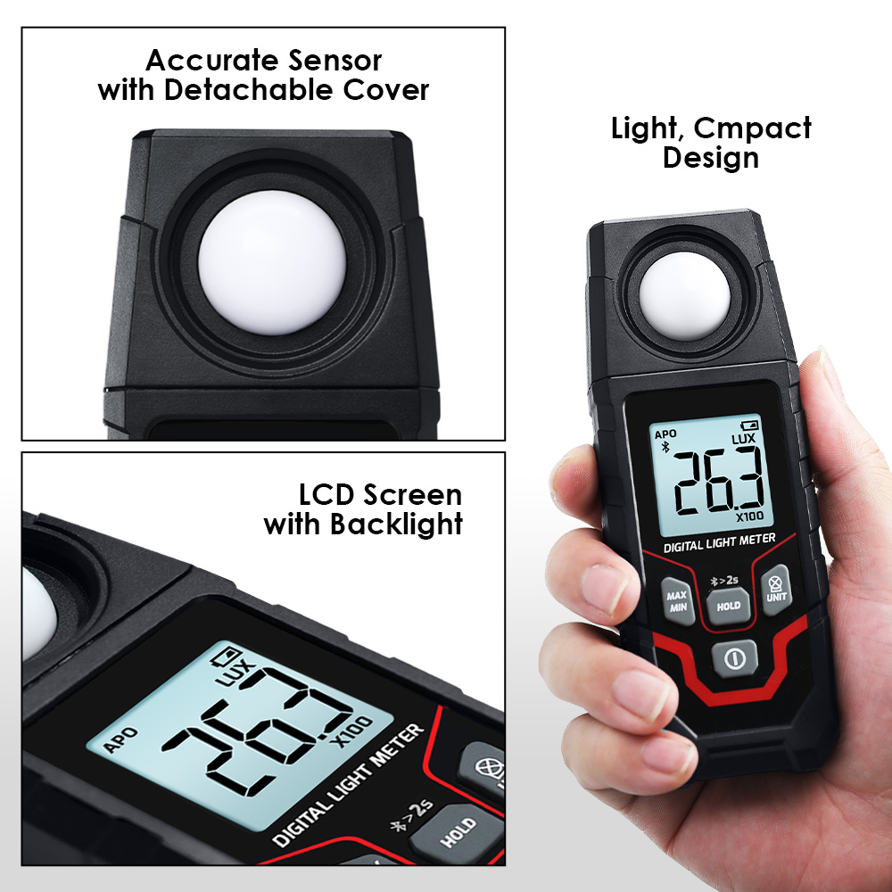 Bluetooth Digitale Luxmeter me - Photography Lighting Equipment recensie en prijs